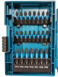 MAKITA Zestaw bitów udarowych impact Black 50 mm 25 mm 35 el. B-66880