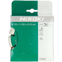HIKOKI Tarcza do bruzdownicy potrójna 125mm fi 22,23mm 4100299 628299000