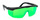 PRO Okulary laserowe zielone LG-G 3-01-06-38-041