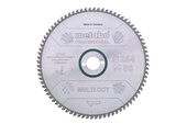 METABO Piła tarcza tnąca 254x30 mm 80Z uniwersalna FZ/TZ 628223000