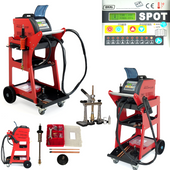 IDEAL Zgrzewarka Spotter blacharski TECNO PULLER 5100 DIGITAL 3000A 400V Quickpuller