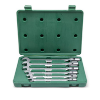 SATA Zestaw kluczy płasko-nasadowych przegub 10 12 13 14 17 19mm ST09037SJ