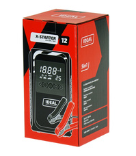 IDEAL Przenośny rozruch powerbank do auta 12V Kompresor LED 12Ah X-STARTER