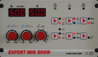 IDEAL Półautomat spawalniczy Expert MIG 500W Synergia + Podajnik 500A 400V