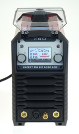 IDEAL Spawarka TIG MMA EXPERT TIG 220 AC/DC Puls LCD 220A 2T/4T IGBT