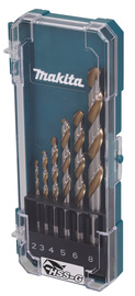 MAKITA Zestaw wierteł do metalu HSS-G 6 sztuk 2/3/4/5/6/8mm D-77241