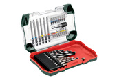 METABO Zestaw akcesoriów Bity + Wiertła kpl 35 szt. Stal S2 626725000