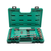 SATA Zestaw Kluczy nasadowych 24 elementów CRV 1/2" ST09060-6SJ Jakość