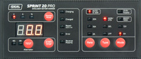 IDEAL Prostownik z funkcją rozruchu SPRINT 20 PRO WET/AGM/Lithium 6/12V 20A