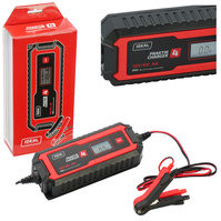IDEAL Inteligentny prostownik 6/12V GEL/WET/AGM 100Ah PRAKTIK CHARGER 4 LCD