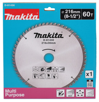 MAKITA Tarcza do cięcia Aluminium MDF PVC 216x30 60Z uniwersalna D-81430