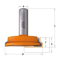 CMT Frez do szuflad połączeń odwrotnych fi 31,7 mm 6,35 mm Z2 RH 855.002.11