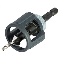WOLFCRAFT Nawiertak z fazownikiem i ogranicznikiem do drewna 2w1 WF4392000