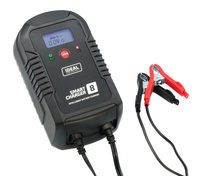 IDEAL Prostownik inteligentny samochodowy do akumulatora 6V 12V SMART 8 LCD