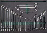 SATA Zestaw wózkowy 239 narzędzi - 5 wkładów piankowych
SC09947-1