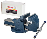 SCHMITH Imadło ślusarskie stałe żeliwne 125 mm z kowadłem SIMS-125