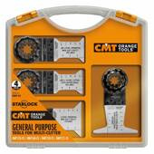 CMT Zestaw 4 brzeszczotów Starlock BiM HCS OMF 126 160 221 230 OMF-X4