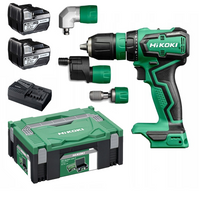 HIKOKI Wiertarko-wkrętarka akum. 18V 55Nm 2x5,0Ah Quick Walizka DS18DDQWPZ