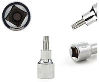 SATA Nasadka krótka 1/2" z bitem Torx bit T55 75 mm ST24108SC