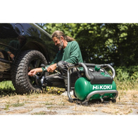 HIKOKI Sprężarka Kompresor bezolejowy akum. 36V Body Karton 7,6L EC36DAW4Z