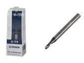 ITA Tools Frez do aluminium VHM D=4 I=8 L=60 S=6 Z1 HC SP01.04.008.060.06H