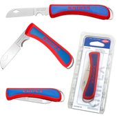 KNIPEX Nóż składany monterski uniwersalny scyzoryk 80 mm 162050SB