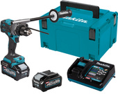 MAKITA 2-bieg wkrętarka udarowa 40 v 2x4,0Ah XGT HP001GM201