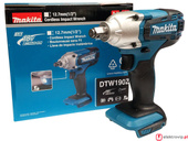 MAKITA Akum. klucz udarowy 18V 190 Nm 1/2 DTW190Z