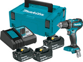 MAKITA Akumulatorowa wiertarko-wkrętarka 18V 3x3,0Ah DDF485RF3J