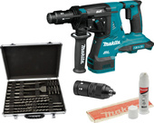 MAKITA Młot młotowiertarka SDS+ 2x18V + zestaw wierteł dłut 17 el. DHR281Z