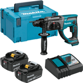 MAKITA Młotowiertarka 18V SDS+ 1,9 J z kuciem 18V zestaw 2x5,0Ah DHR202RTJ