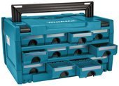 MAKITA Organizer walizka Makstor Makpac z szufladami 3x4 P-84327