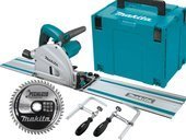 MAKITA Pilarka zagłębiarka 165 mm SP6000J zestaw szyna 1,0m + zaciski