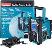 MAKITA Radio budowlane Bluetooth + zasilacz DMR300