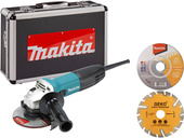 MAKITA Szlifierka kątowa 125mm 720W GA5030R + Walizka + 2x Tarcza tnąca