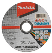 MAKITA TARCZA UNIWERSALNA 125x1,2x22,23mm E-10724