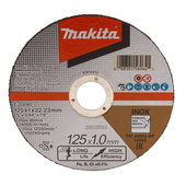 MAKITA Tarcza tnąca Inox cienka 125x1,0x22,23mm E-03040