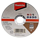 MAKITA Tarcza tnąca do stali INOX 115 x1,0 WA46R D-65953