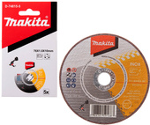 MAKITA Tarcza tnąca do stali INOX 76x10 5 szt. D-74815 DMC300 D-74815-5