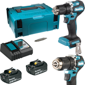 MAKITA Wiertarko-wkrętarka 18V 2x3,0Ah DDF487RFJ