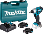 MAKITA Wkrętarka udarowa 10,8V 12V CXT 110 Nm 2x2,0Ah TD110DSAE