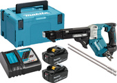 MAKITA Wkrętarka z magazynkiem taśmowa 18V 2x5,0Ah do 55 mm DFR551RTJ