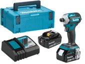 MAKITA Zakrętarka udarowa 18V 180 Nm 2x5,0Ah DTD171RTJ