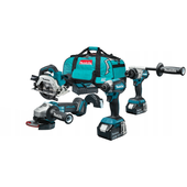 MAKITA Zestaw combo narzędzi 18V 2x 5,0Ah DLX4156TX1