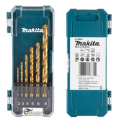 MAKITA Zestaw wierteł do metalu HSS 6 szt. D-72833