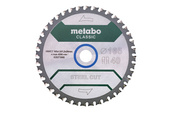 METABO Tarcza do cięcia blachy stalowej 165x20 mm 40Z 628273000