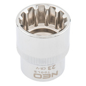 NEO Nasadka Spline 1/2" 23 mm 08-595