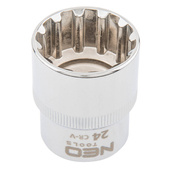 NEO Nasadka Spline 1/2" 24 mm 08-596