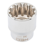 NEO Nasadka Spline 1/2" 30 mm 08-598