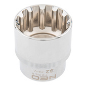 NEO Nasadka Spline 1/2" 32 mm 08-599